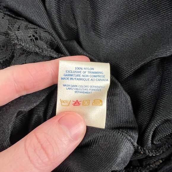 Deadstock Vintage Silky Sheer Lace Lingerie Romper Slip Sexy Shorts Jumpsuit New - Picture 4 of 7